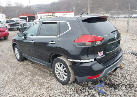 2017 Nissan Rogue Sv z USA, uszkodzony, nr VIN KNMAT2MVXHP543159